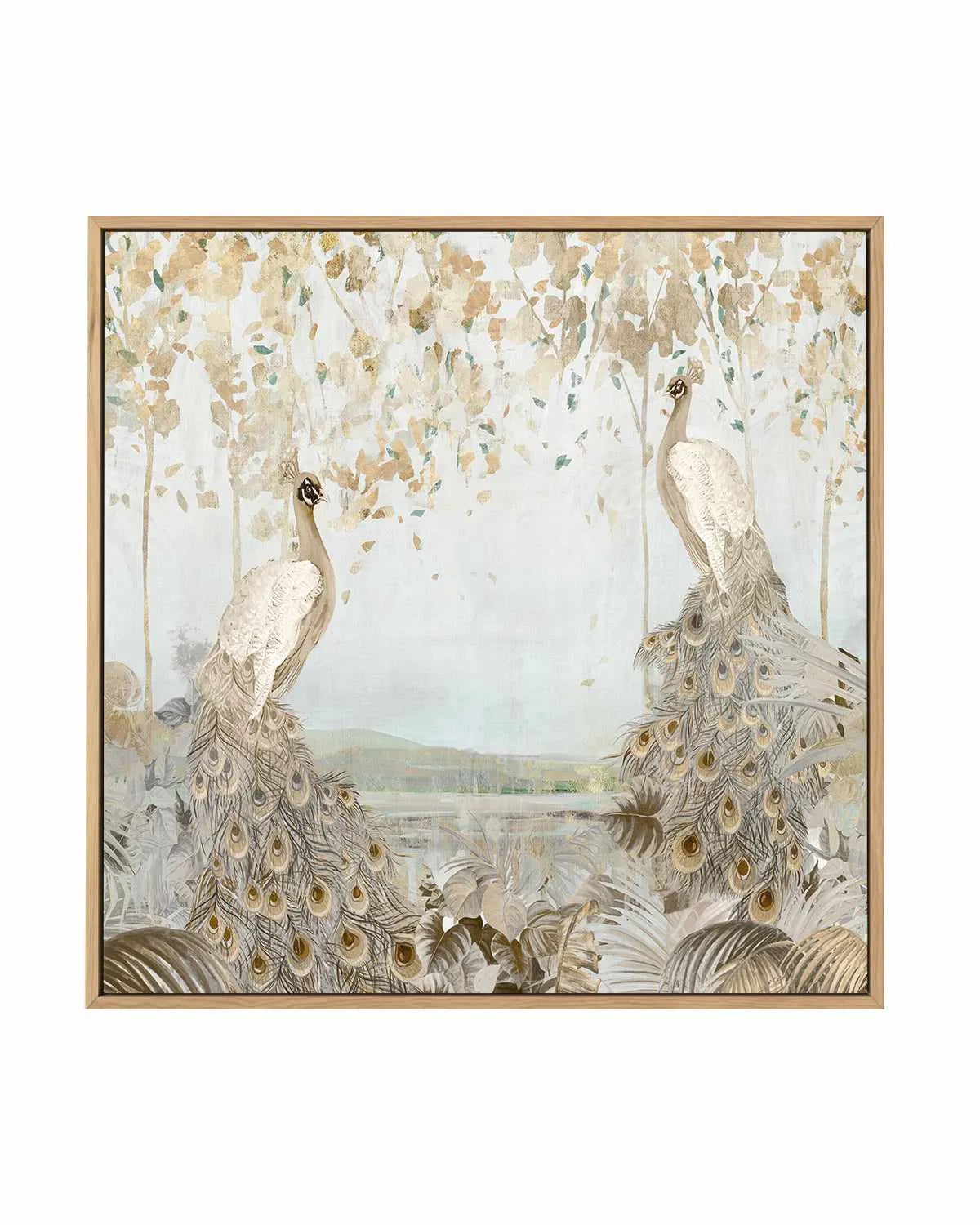 Splender Forest | Framed Canvas Art Print from Olive et Oriel where you can shop wallpaper and artworks online