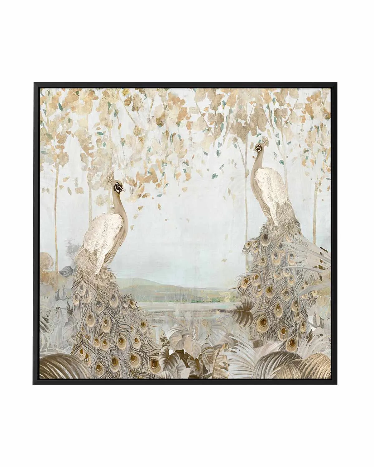 Splender Forest | Framed Canvas Art Print from Olive et Oriel where you can shop wallpaper and artworks online