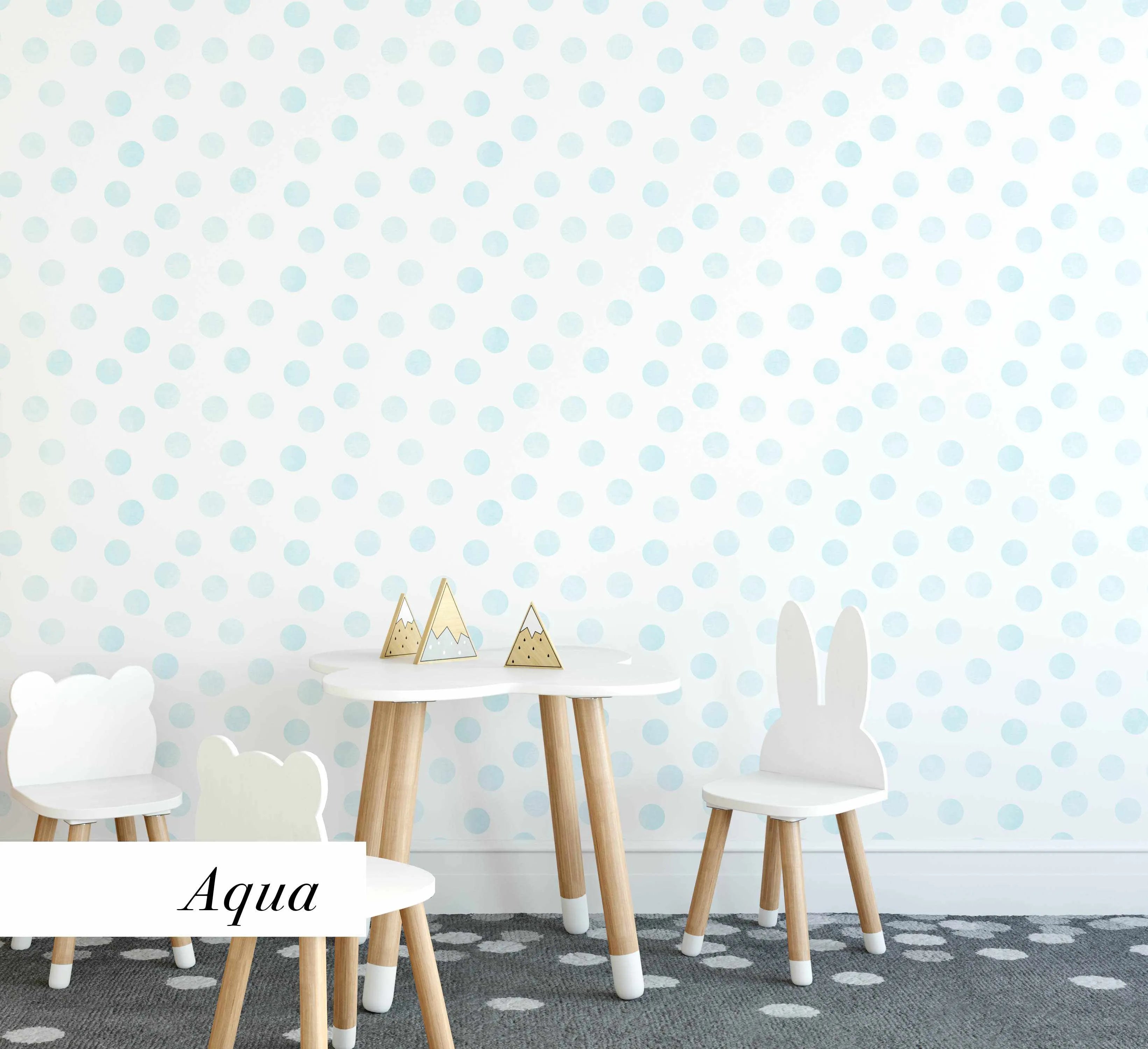 Spots Wallpaper | 5 Colour Options-Wallpaper-Buy Kids Removable Wallpaper Online Our Custom Made Children√¢‚Ç¨‚Ñ¢s Wallpapers Are A Fun Way To Decorate And Enhance Boys Bedroom Decor And Girls Bedrooms They Are An Amazing Addition To Your Kids Bedroom Walls Our Collection of Kids Wallpaper Is Sure To Transform Your Kids Rooms Interior Style From Pink Wallpaper To Dinosaur Wallpaper Even Marble Wallpapers For Teen Boys Shop Peel And Stick Wallpaper Online Today With Olive et Oriel