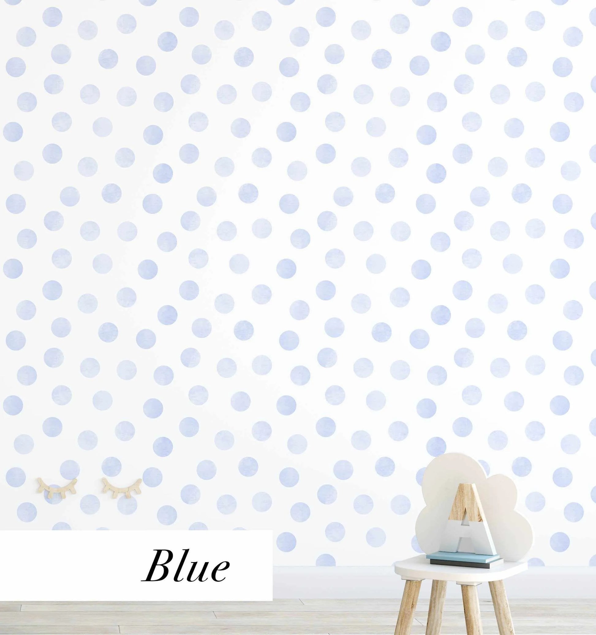 Spots Wallpaper | 5 Colour Options-Wallpaper-Buy Kids Removable Wallpaper Online Our Custom Made Children√¢‚Ç¨‚Ñ¢s Wallpapers Are A Fun Way To Decorate And Enhance Boys Bedroom Decor And Girls Bedrooms They Are An Amazing Addition To Your Kids Bedroom Walls Our Collection of Kids Wallpaper Is Sure To Transform Your Kids Rooms Interior Style From Pink Wallpaper To Dinosaur Wallpaper Even Marble Wallpapers For Teen Boys Shop Peel And Stick Wallpaper Online Today With Olive et Oriel