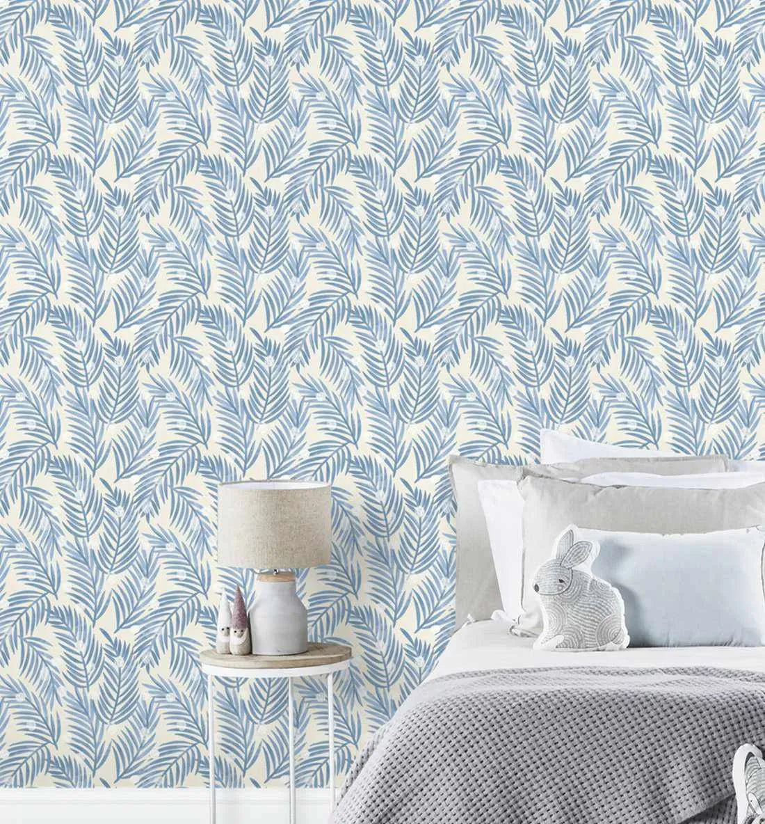 Spotted Palms Wallpaper - Olive et Oriel