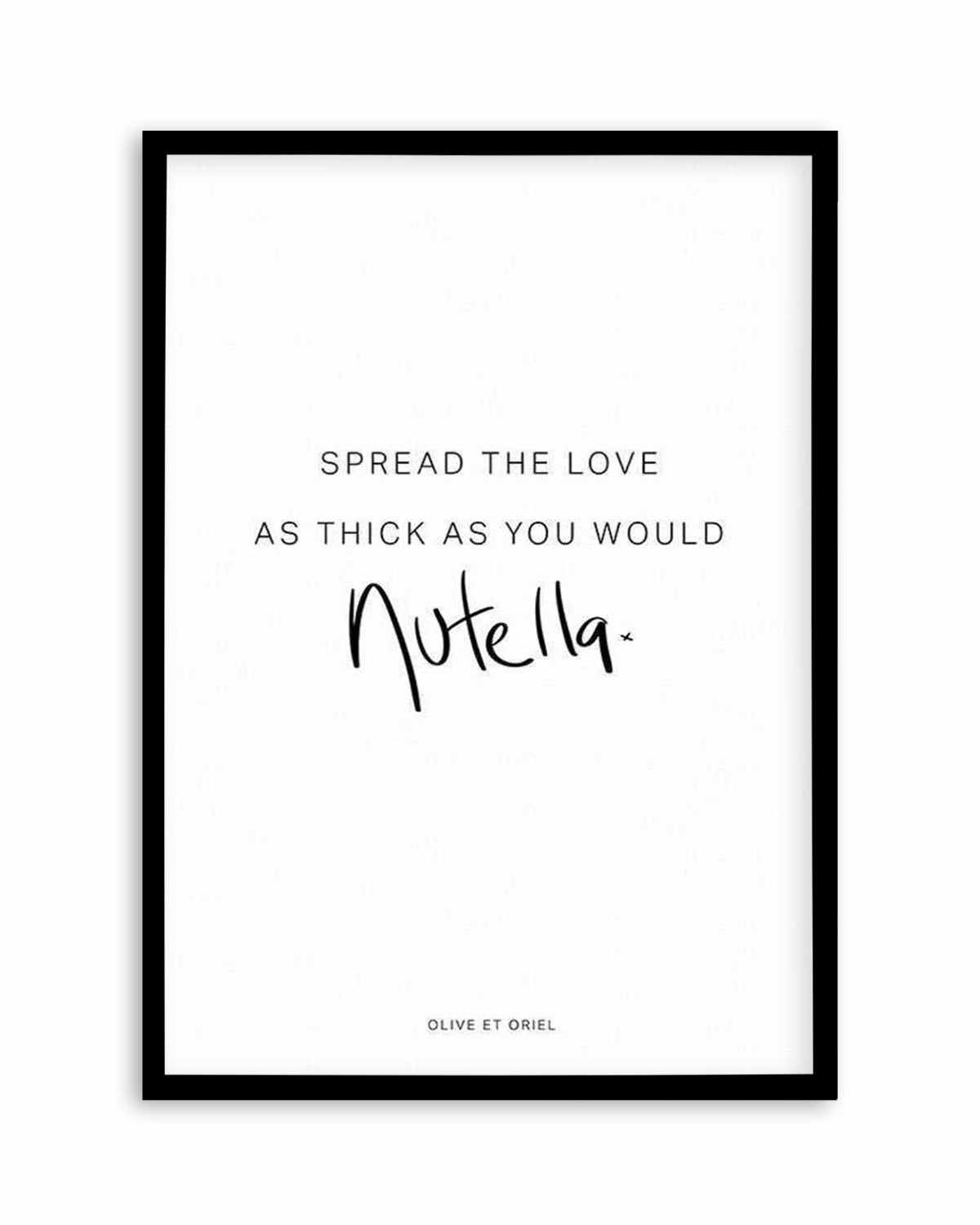 Spread The Love Art Print