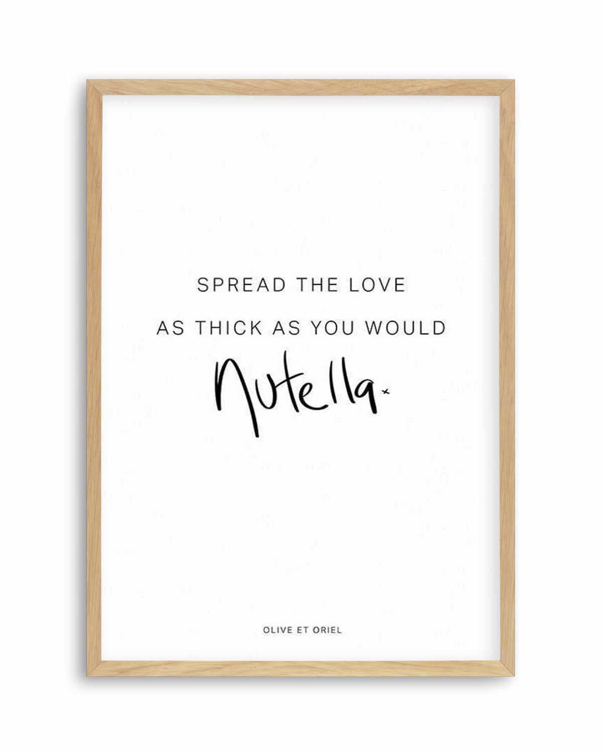 Spread The Love Art Print