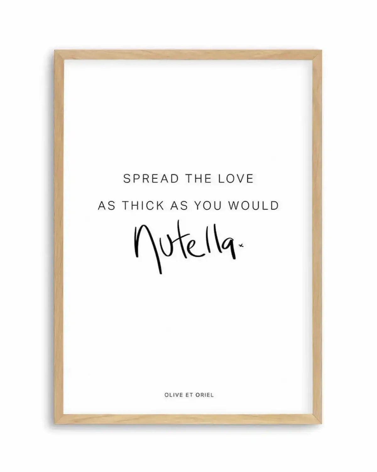 Spread The Love Art Print from Olive et Oriel where you can shop wallpaper and artworks online