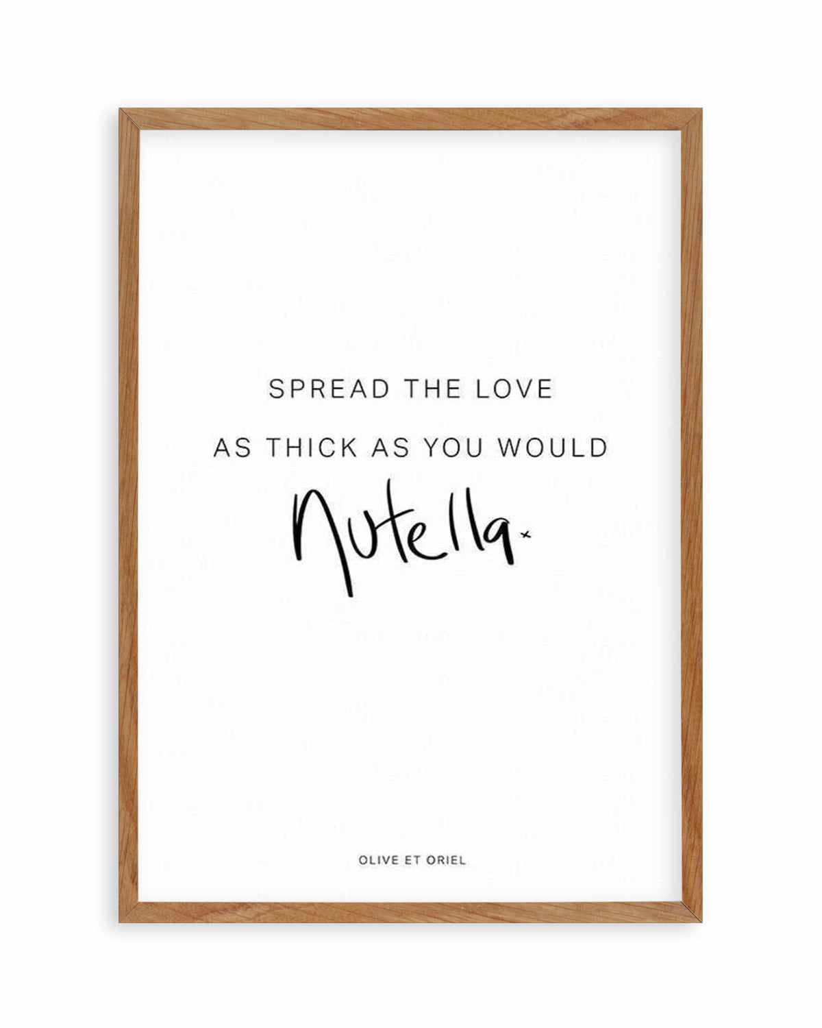 Spread The Love Art Print