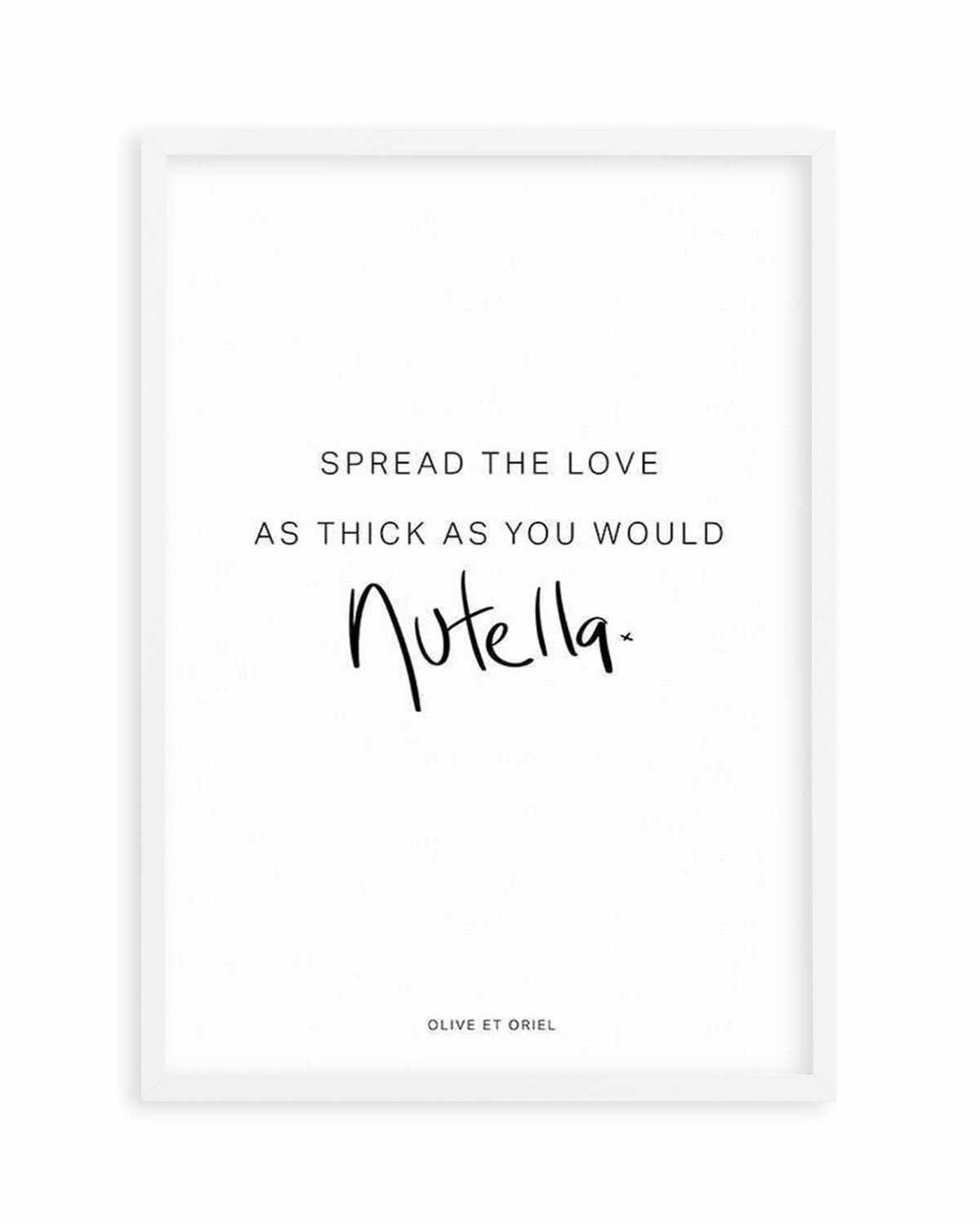 Spread The Love Art Print