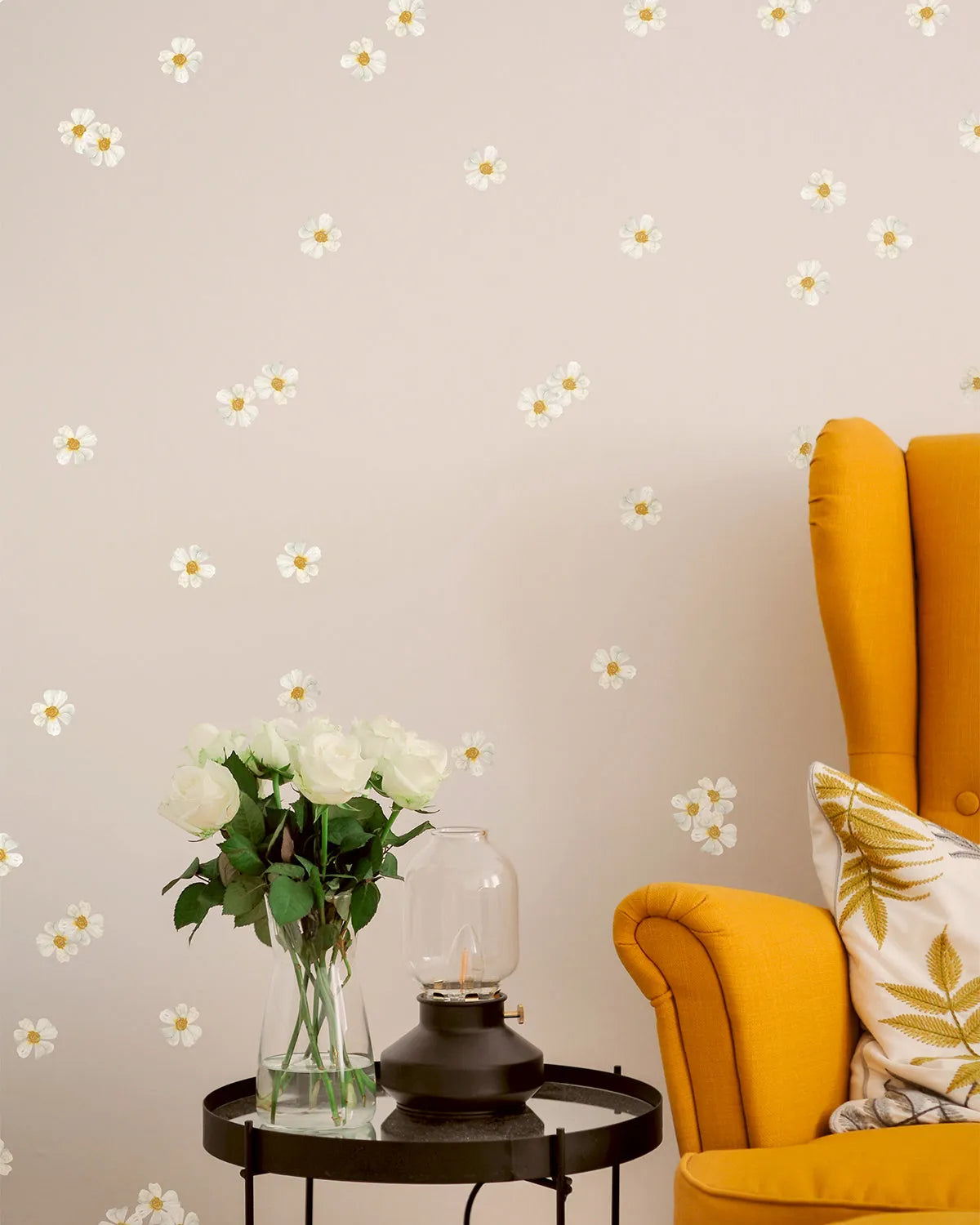 Spring Daisies Decal Set from Olive et Oriel where you can shop wallpaper and artworks online