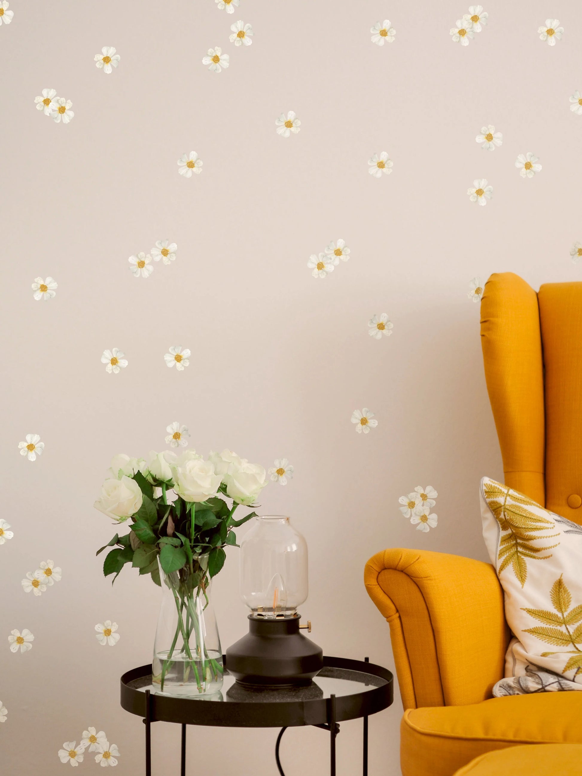 Spring Daisies Decal Set from Olive et Oriel where you can shop wallpaper and artworks online