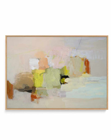 Spring Daydream By Shina Choi | Framed Canvas Art Print from Olive et Oriel where you can shop wallpaper and artworks online