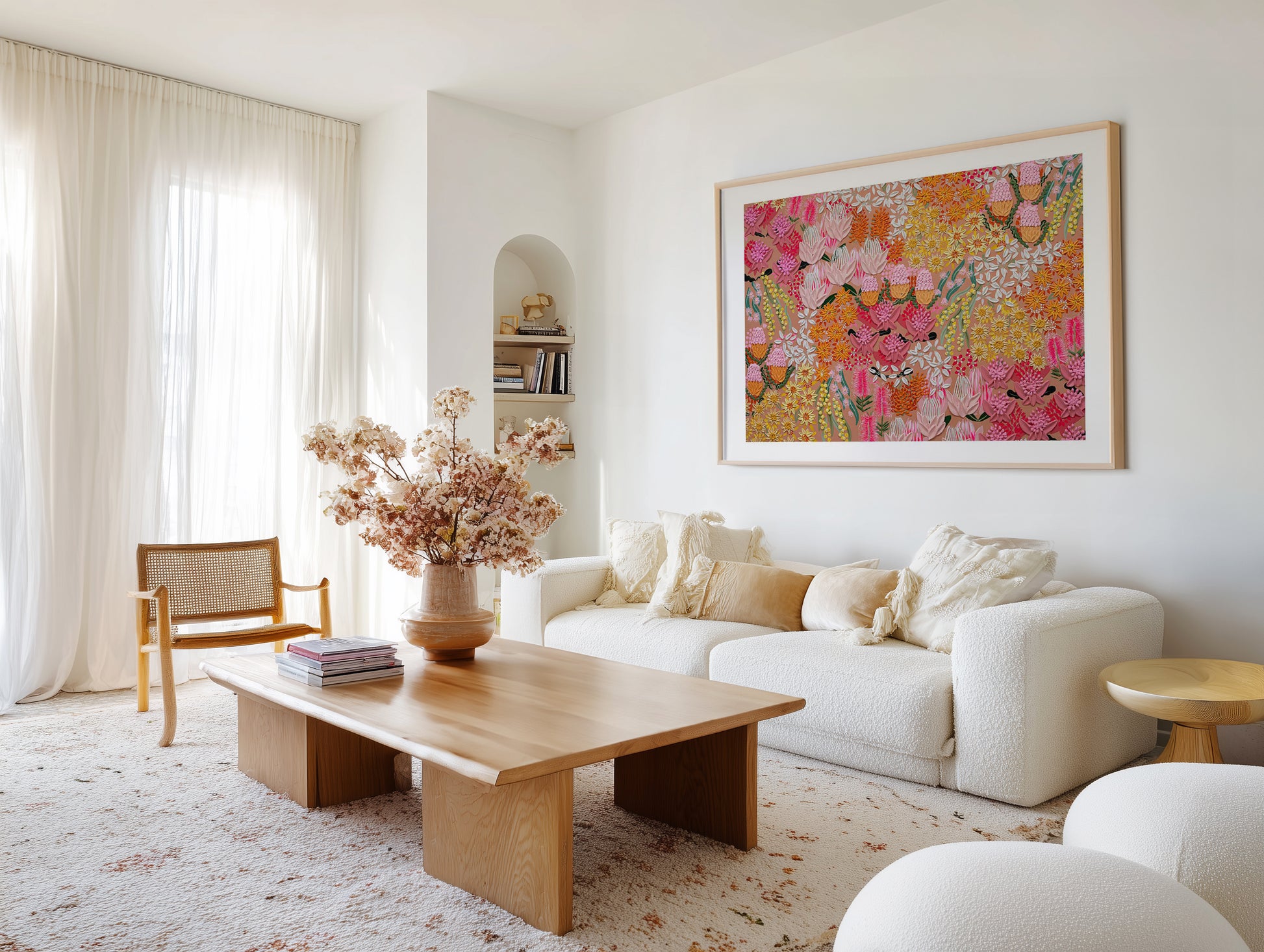 Spring Fling By Alex Mason | Art Print from Olive et Oriel where you can shop wallpaper and artworks online