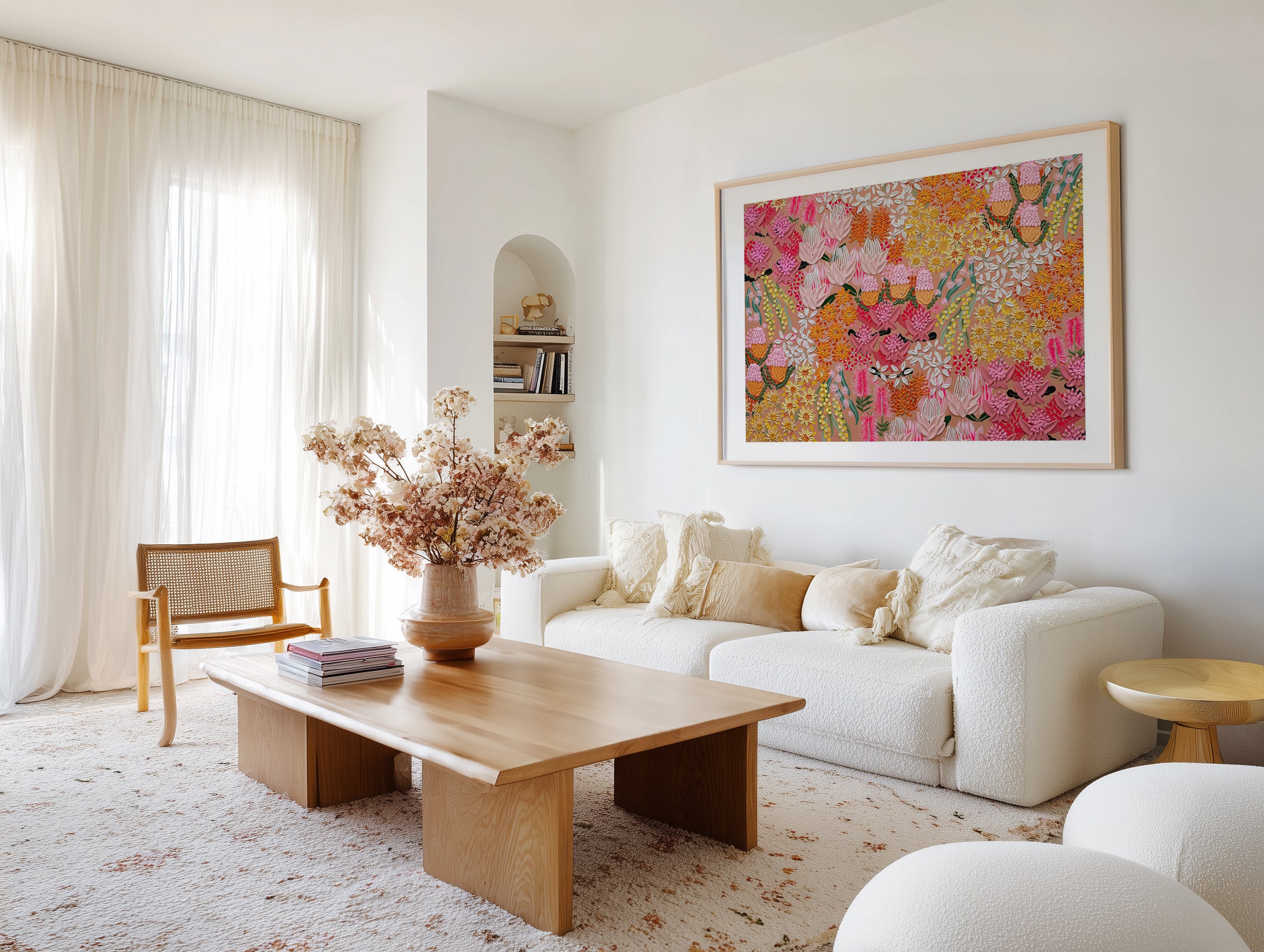 Spring Fling By Alex Mason | Art Print from Olive et Oriel where you can shop wallpaper and artworks online