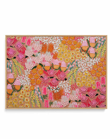 Spring Fling By Alex Mason | Framed Canvas Art Print from Olive et Oriel where you can shop wallpaper and artworks online