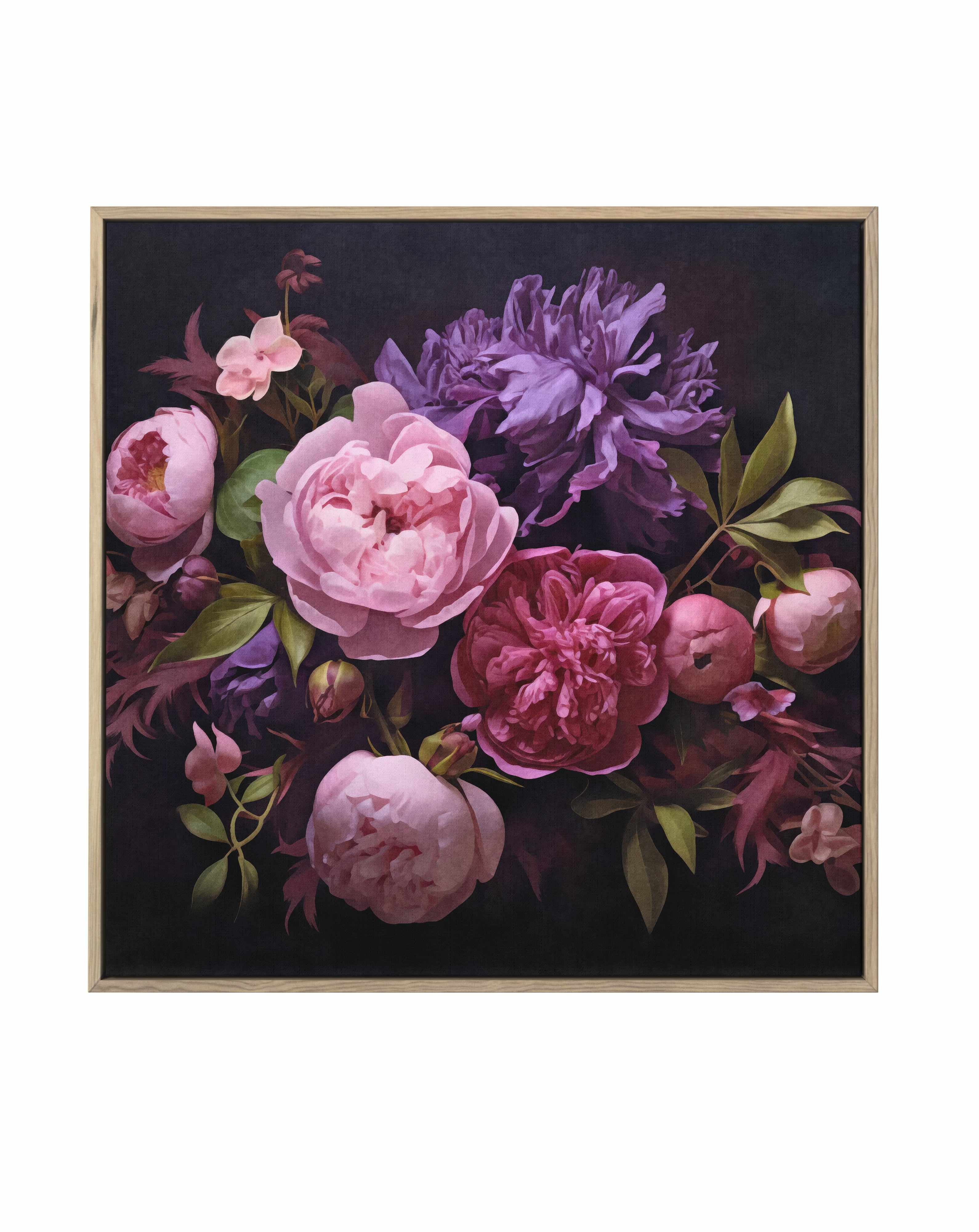 Spring Flower Boquet By Andrea Haase  | Framed Canvas Art Print