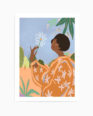 Spring Flower by Arty Guava | Art Print from Olive et Oriel where you can shop wallpaper and artworks online