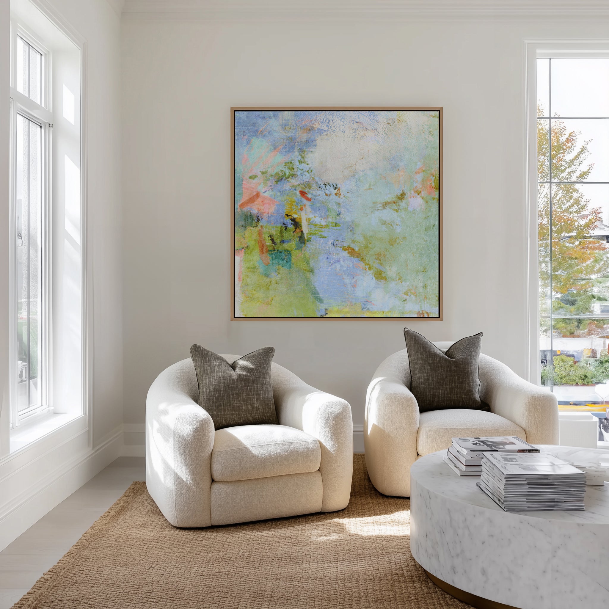 Spring Folly by Suzanne Nicoll | Framed Canvas Art Print