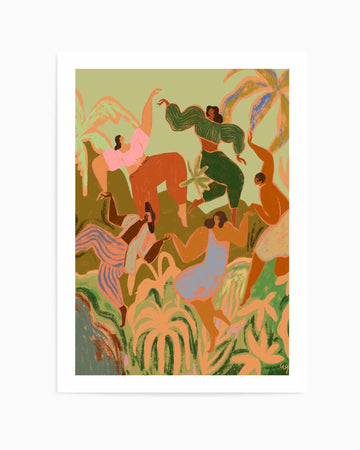 Spring Frolic by Arty Guava | Art Print from Olive et Oriel where you can shop wallpaper and artworks online