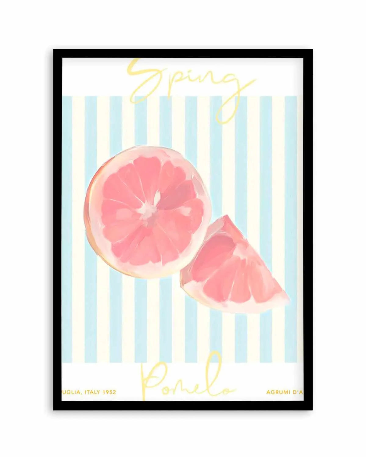 Spring Pomelo Art Print from Olive et Oriel where you can shop wallpaper and artworks online