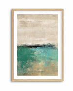 Spring Valley II Teal | Art Print