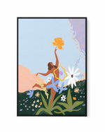 Spring by Arty Guava | Framed Canvas Art Print