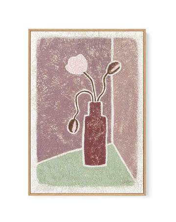 Spring in a Vase by Julie Celina | Framed Canvas Art Print from Olive et Oriel where you can shop wallpaper and artworks online