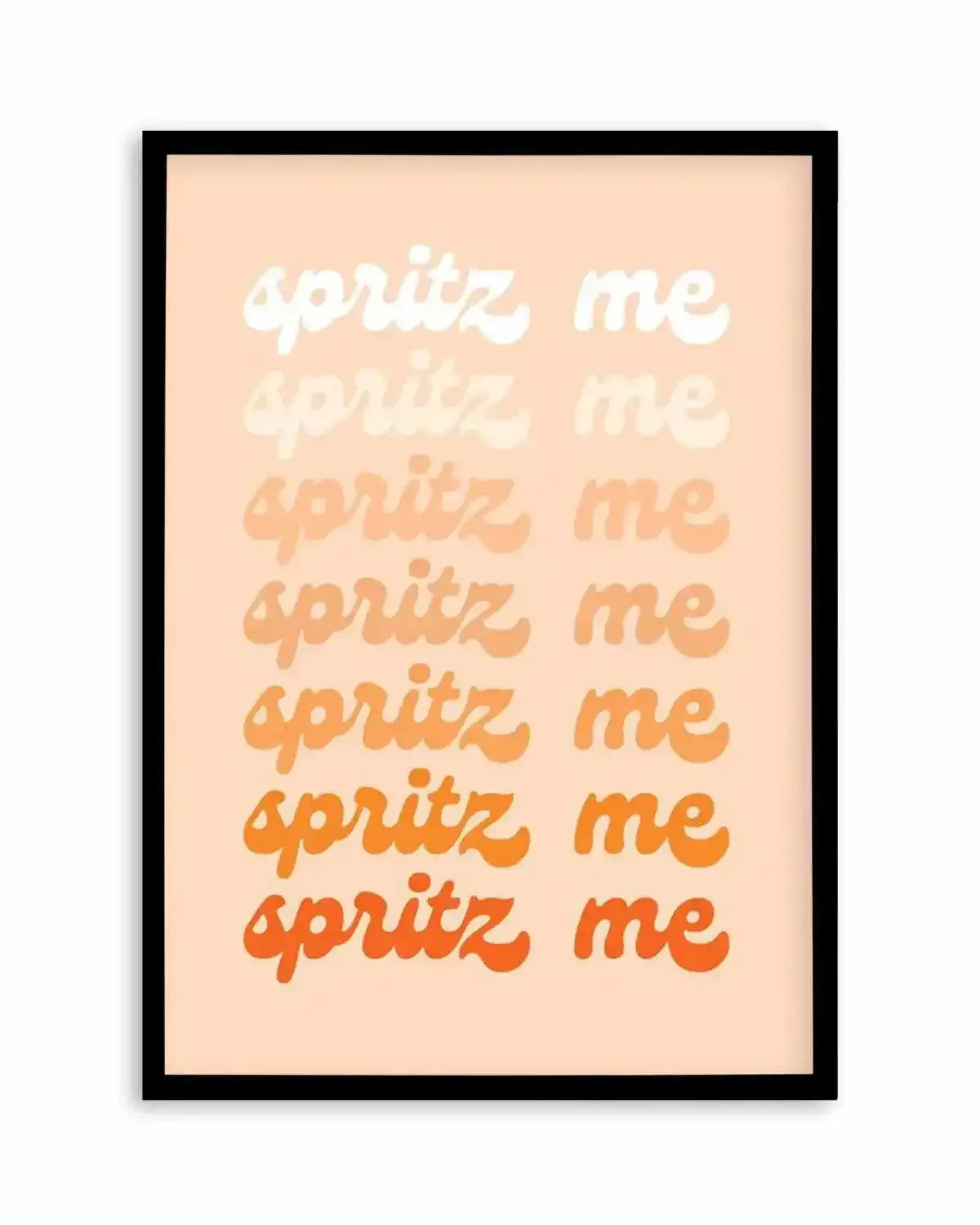 Spritz Me Art Print from Olive et Oriel where you can shop wallpaper and artworks online