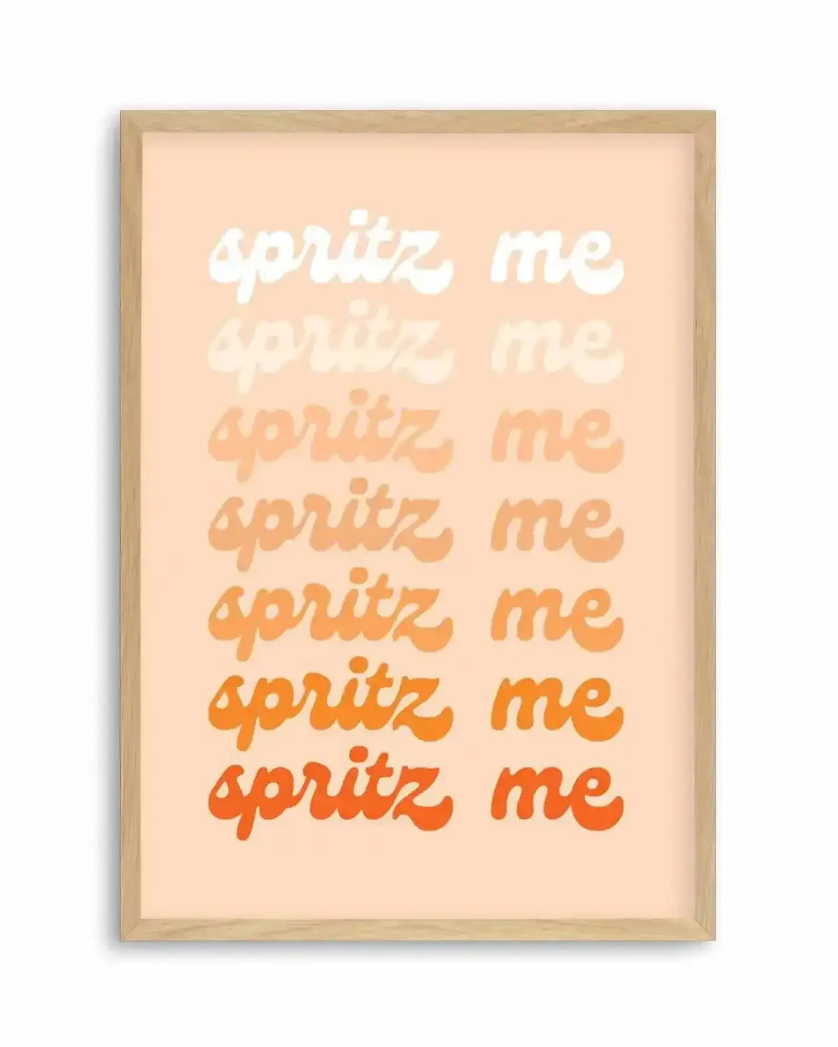 Spritz Me Art Print from Olive et Oriel where you can shop wallpaper and artworks online