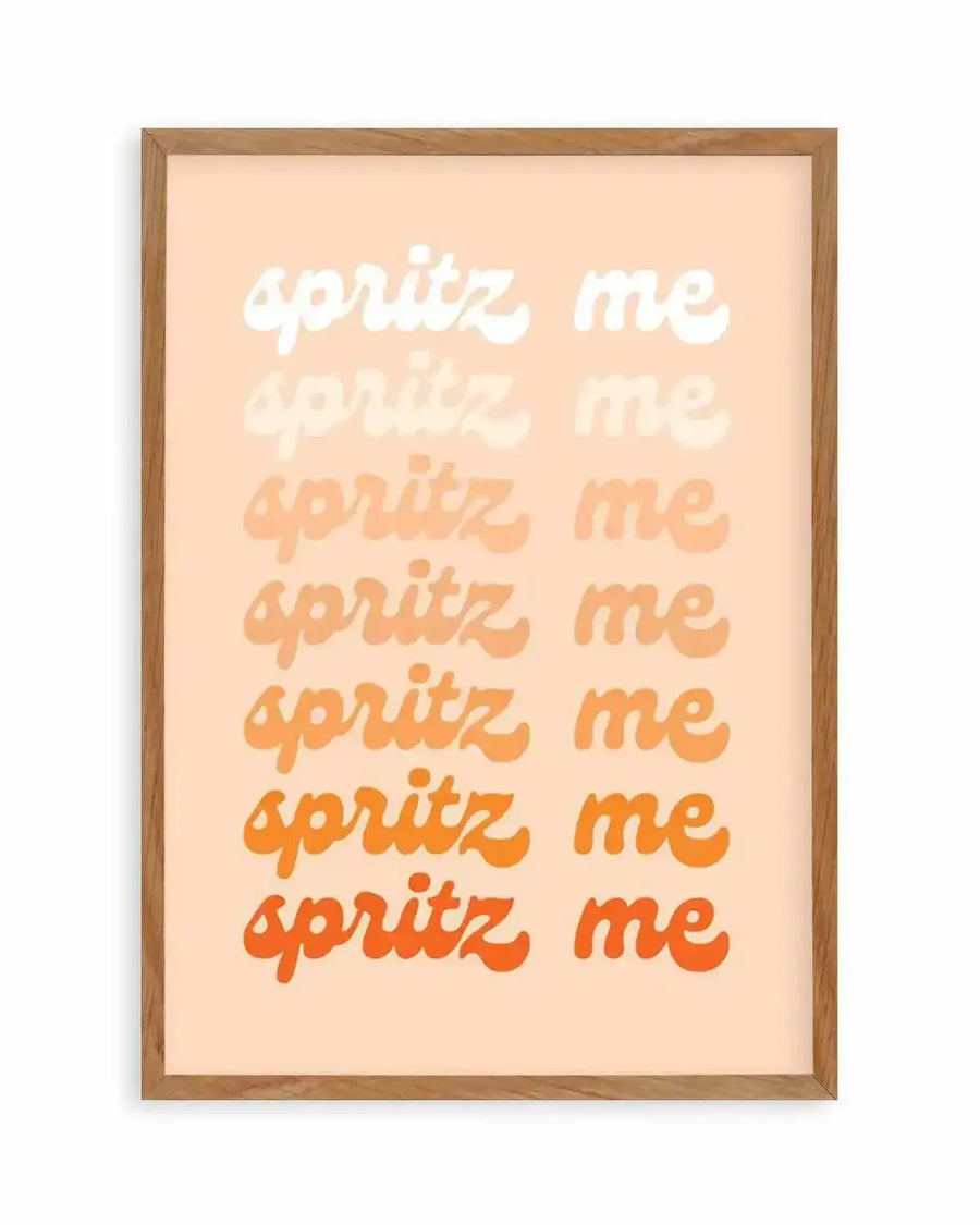 Spritz Me Art Print from Olive et Oriel where you can shop wallpaper and artworks online