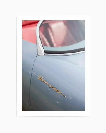Spyder Porsche I by Markus Spiske Art Print from Olive et Oriel where you can shop wallpaper and artworks online