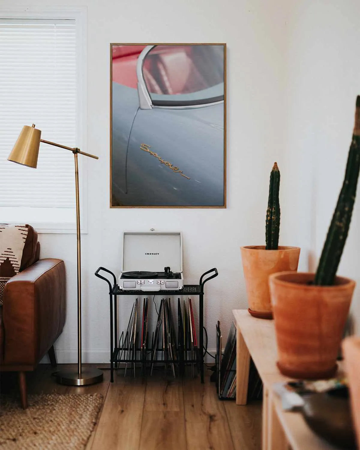 Spyder Porsche I by Markus Spiske | Framed Canvas Art Print from Olive et Oriel where you can shop wallpaper and artworks online