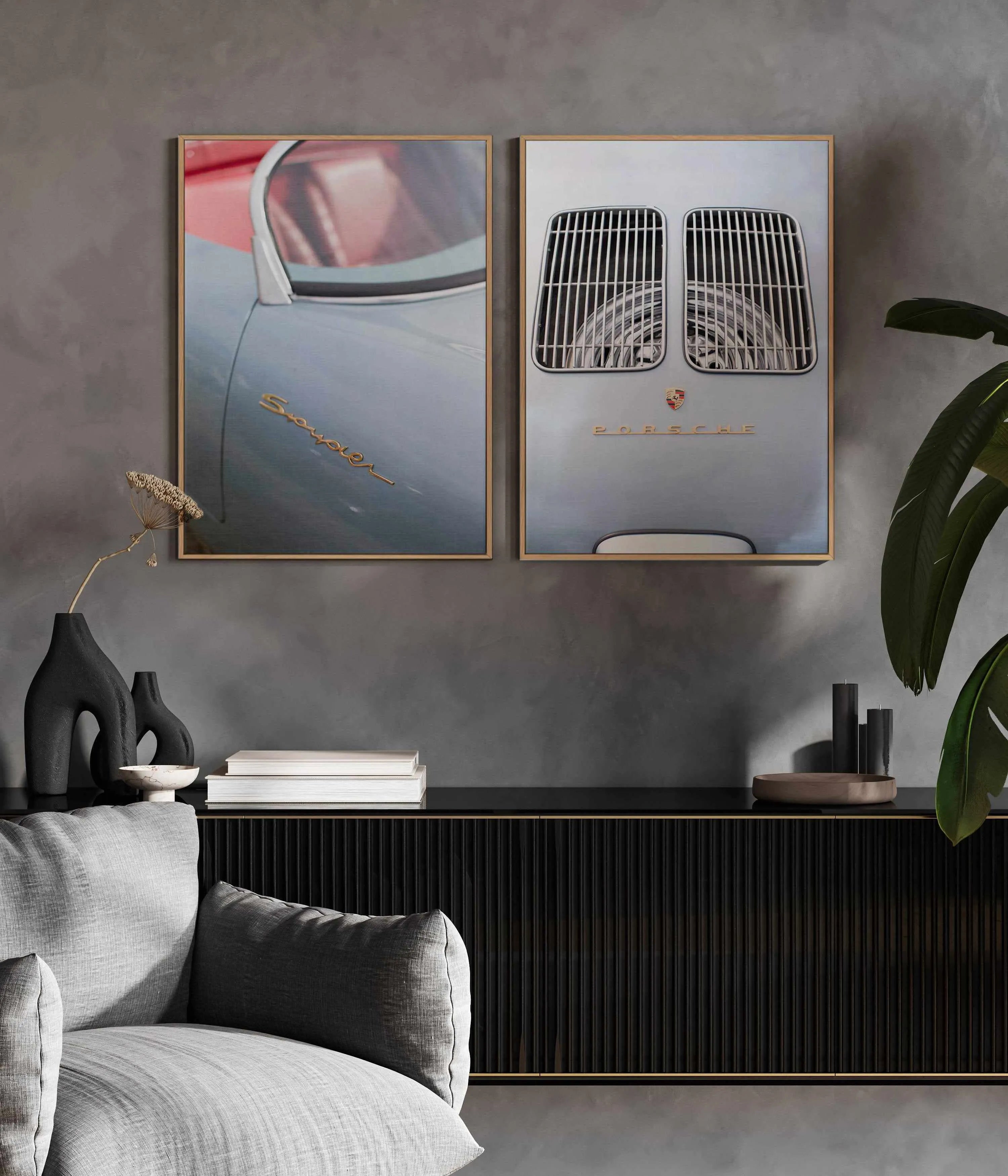 Spyder Porsche I by Markus Spiske | Framed Canvas Art Print from Olive et Oriel where you can shop wallpaper and artworks online