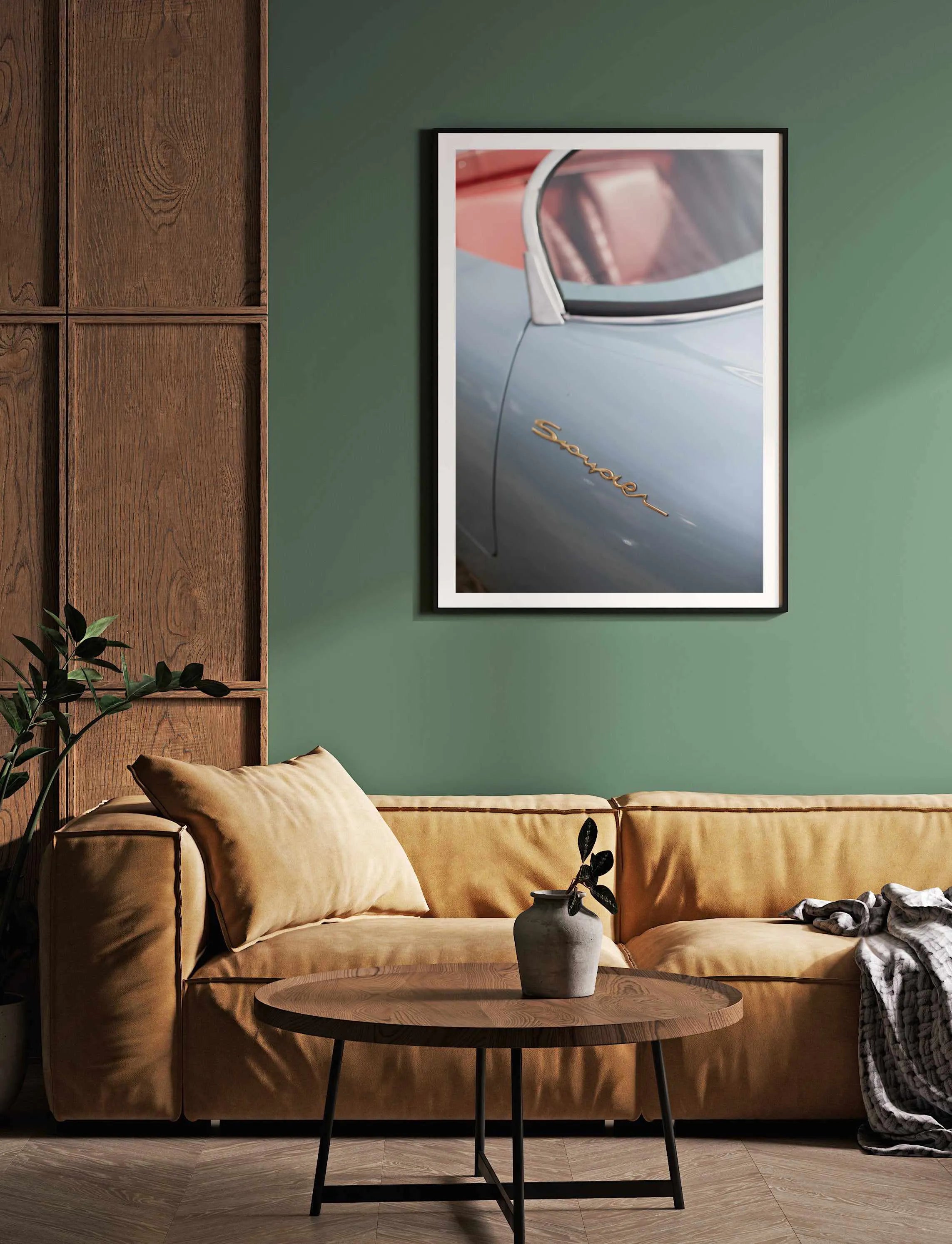 Spyder Porsche I by Markus Spiske Art Print from Olive et Oriel where you can shop wallpaper and artworks online