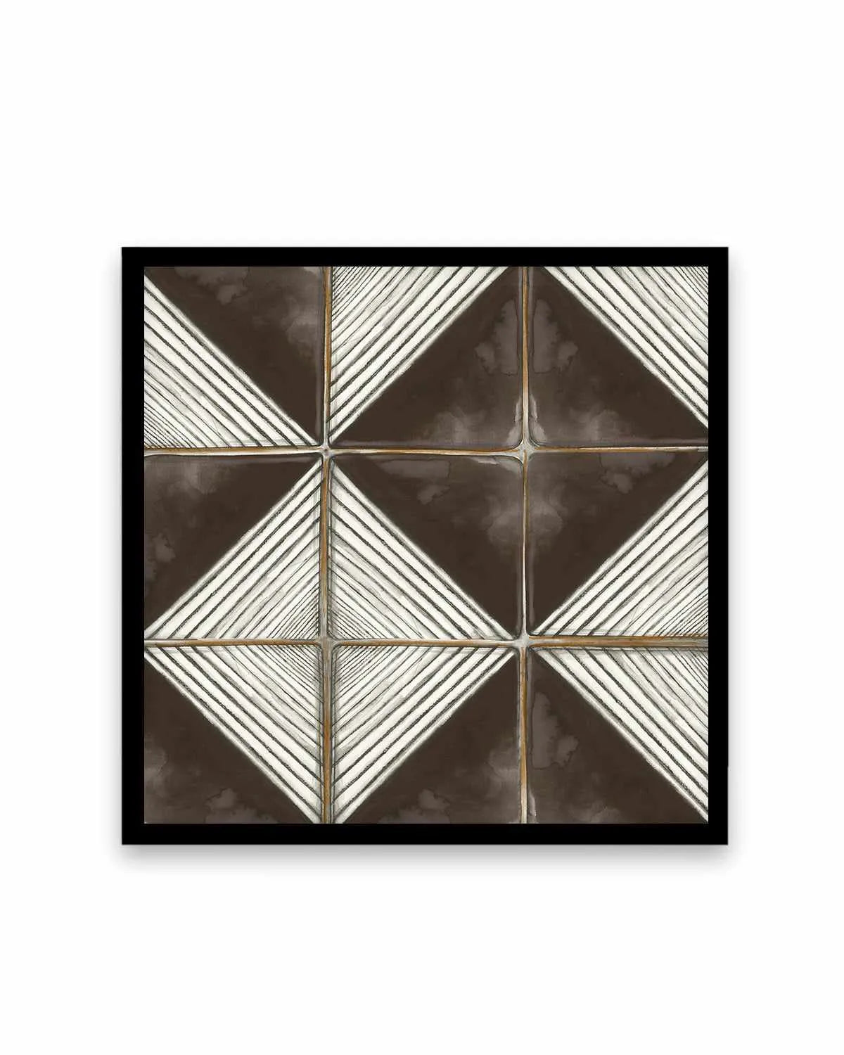 Square Tiles I Art Print from Olive et Oriel where you can shop wallpaper and artworks online