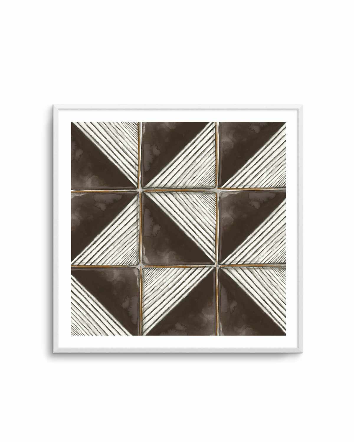 Square Tiles II Art Print