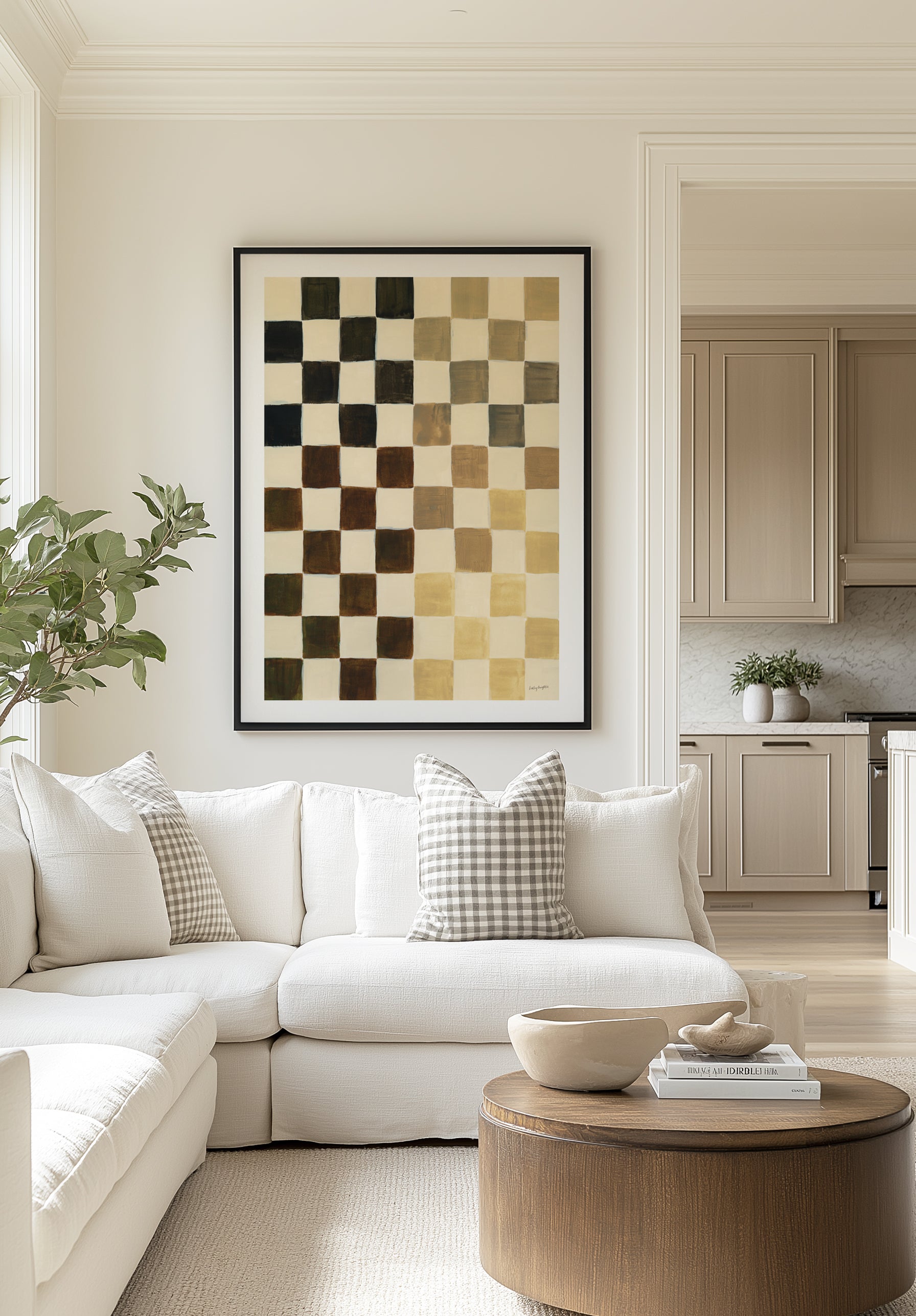 Square Up by Haley Knighten | Art Print