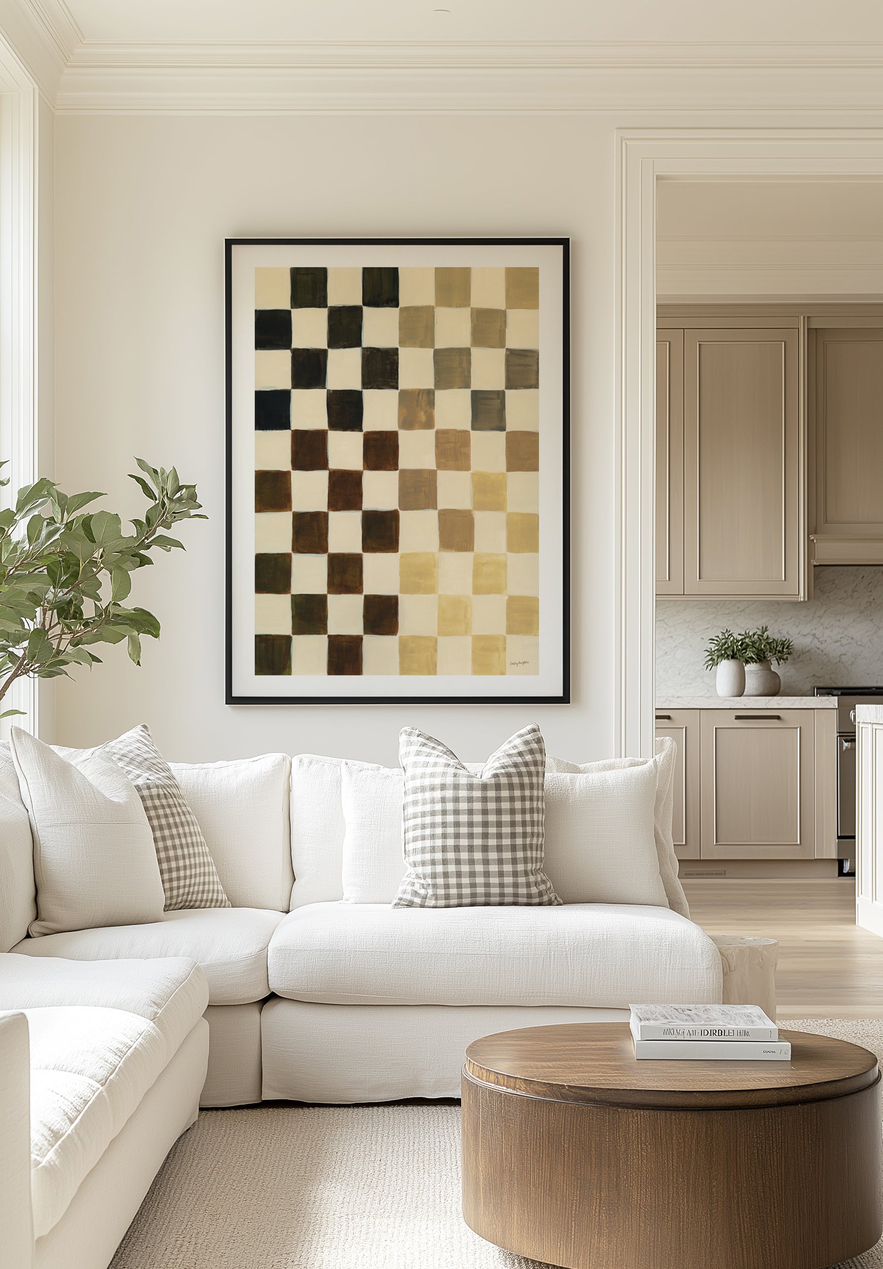 Square Up by Haley Knighten | Art Print