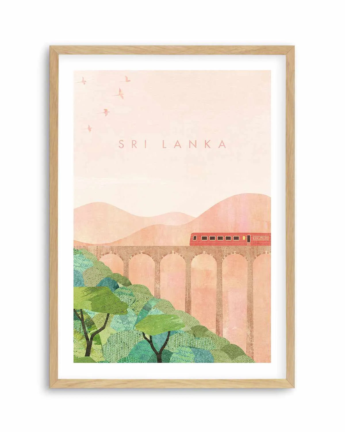 Sri Lanka by Henry Rivers Art Print from Olive et Oriel where you can shop wallpaper and artworks online