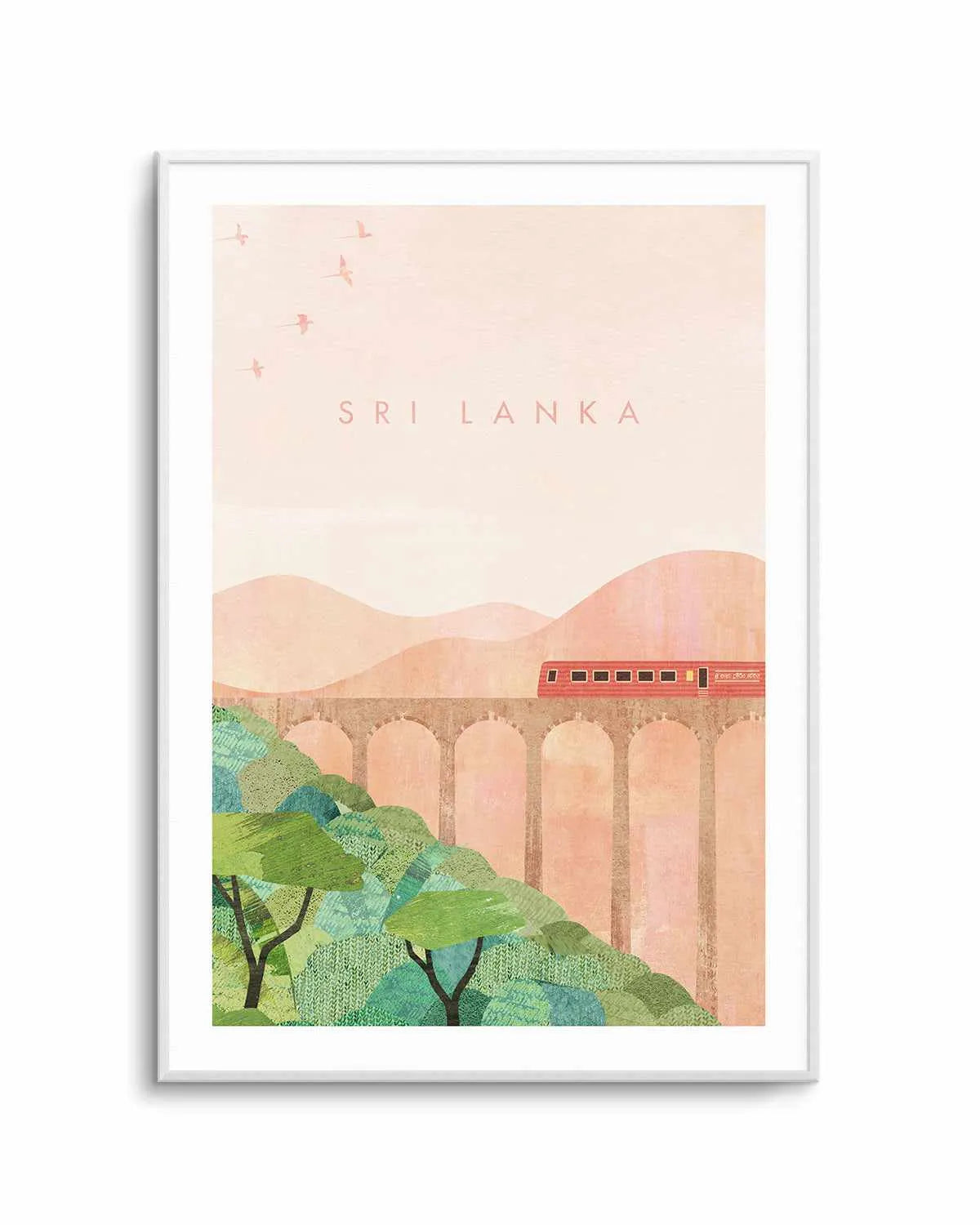 Sri Lanka by Henry Rivers Art Print from Olive et Oriel where you can shop wallpaper and artworks online