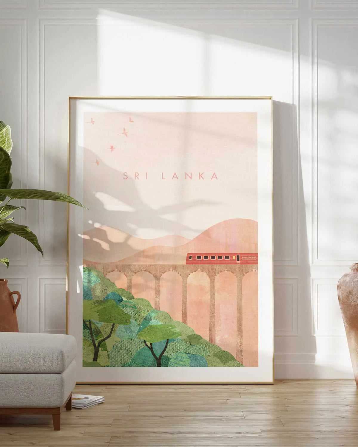 Sri Lanka by Henry Rivers Art Print from Olive et Oriel where you can shop wallpaper and artworks online