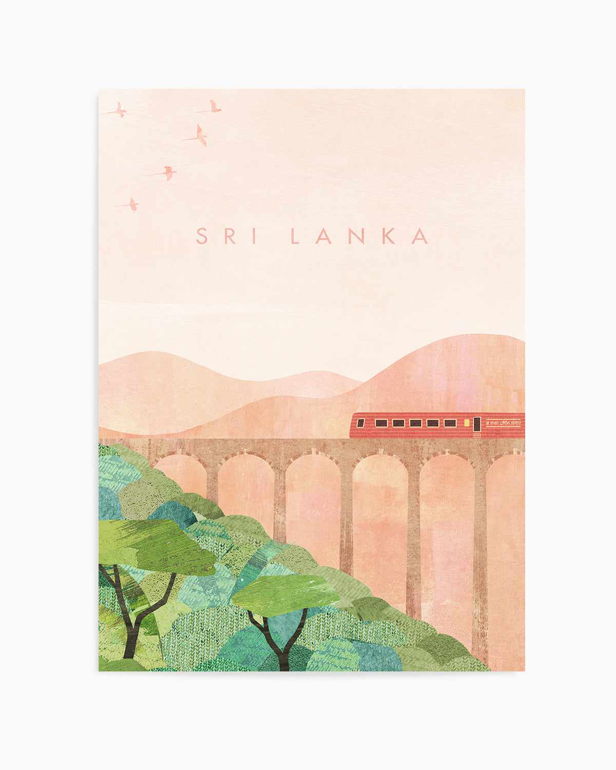 Sri Lanka by Henry Rivers Art Print