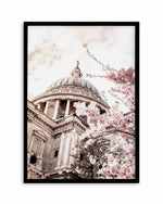 St Paul's Cathedral in Spring Art Print