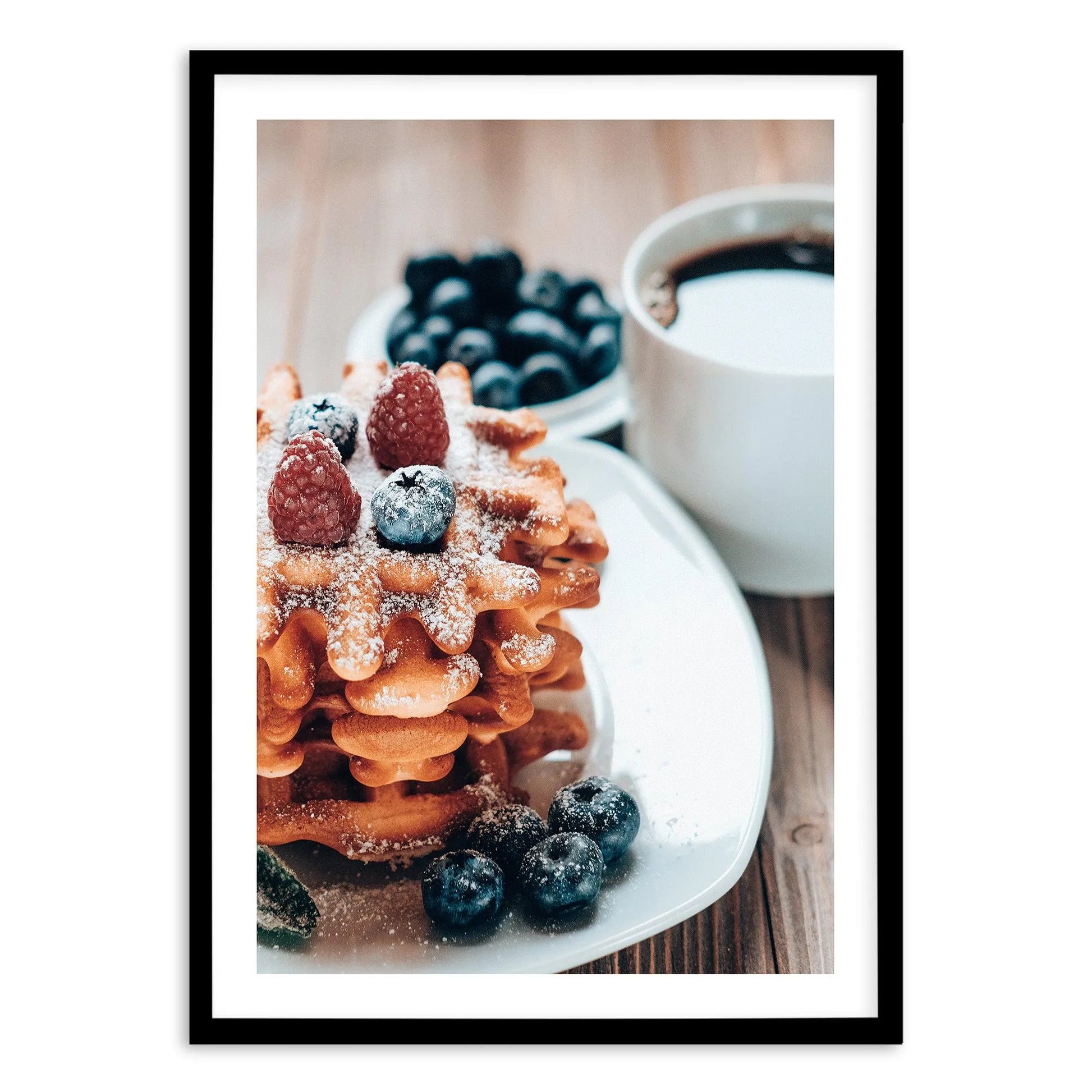 Stacked Art Print-PRINT-Olive et Oriel-Olive et Oriel-A5 | 5.8" x 8.3" | 14.8 x 21cm-Black-With White Border-Buy-Australian-Art-Prints-Online-with-Olive-et-Oriel-Your-Artwork-Specialists-Austrailia-Decorate-With-Coastal-Photo-Wall-Art-Prints-From-Our-Beach-House-Artwork-Collection-Fine-Poster-and-Framed-Artwork