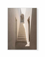 Staircase To The Light By Minorstep | Framed Canvas Art Print