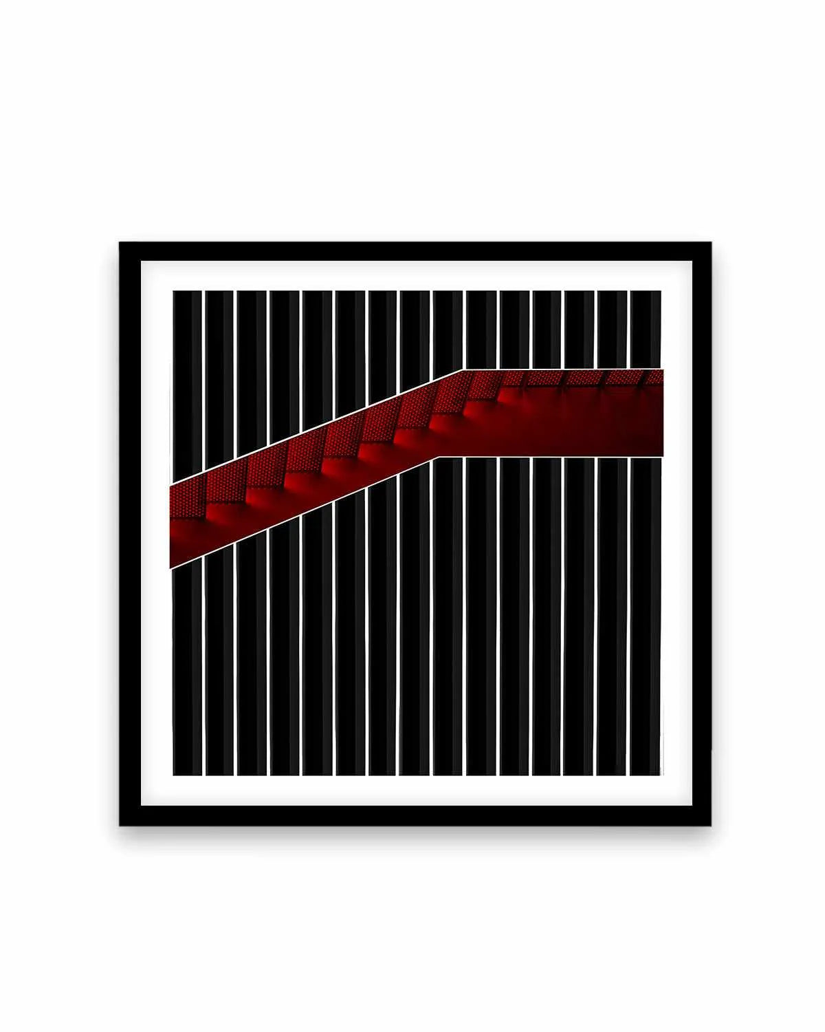 Staircase in the Gift Box Art Print from Olive et Oriel where you can shop wallpaper and artworks online