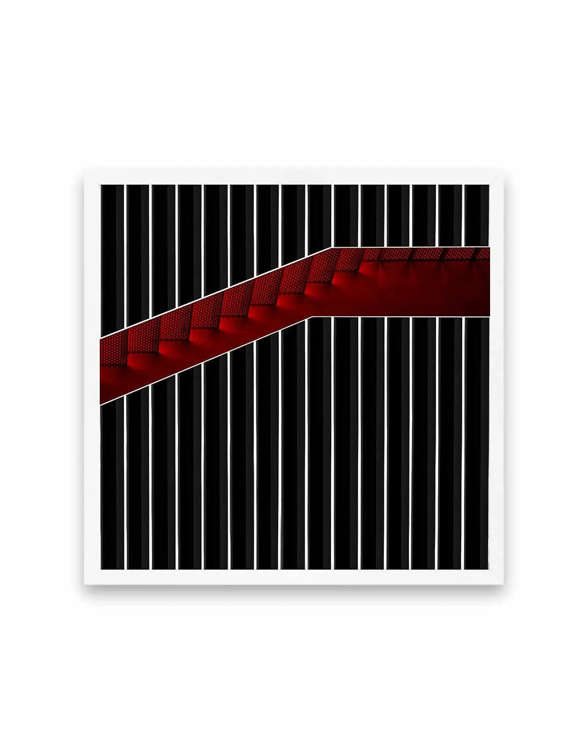 Staircase in the Gift Box Art Print from Olive et Oriel where you can shop wallpaper and artworks online