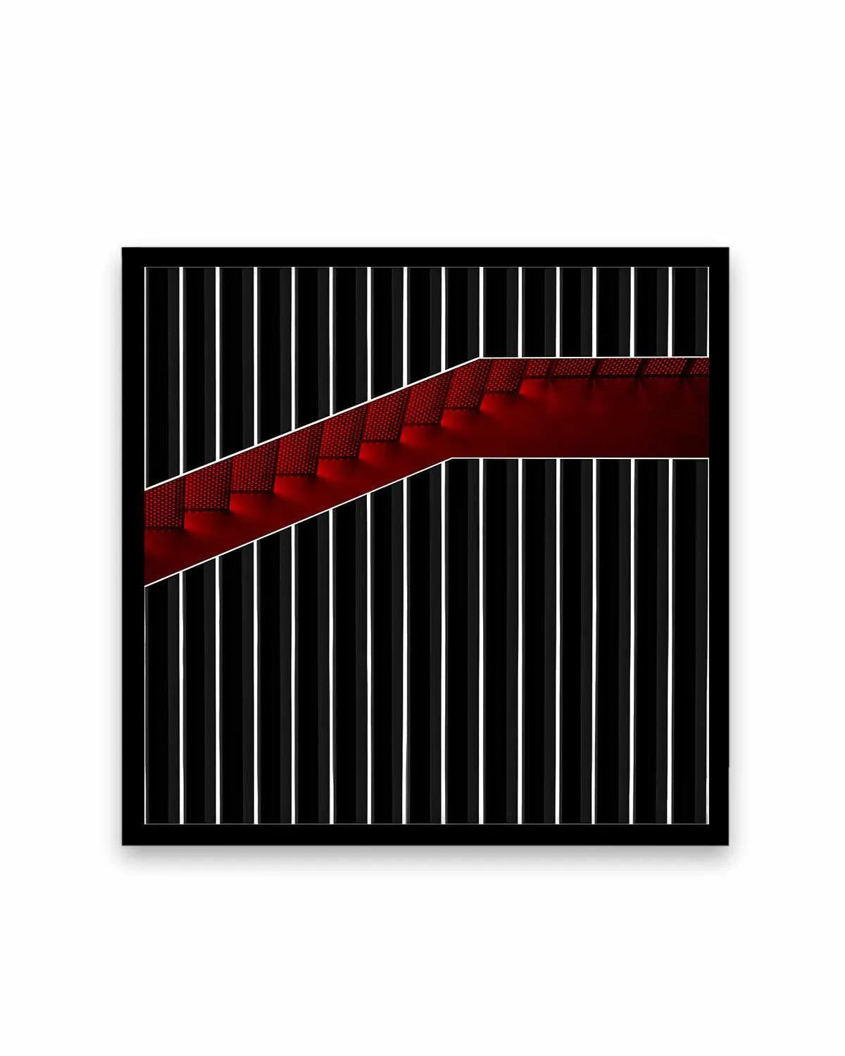 Staircase in the Gift Box Art Print from Olive et Oriel where you can shop wallpaper and artworks online