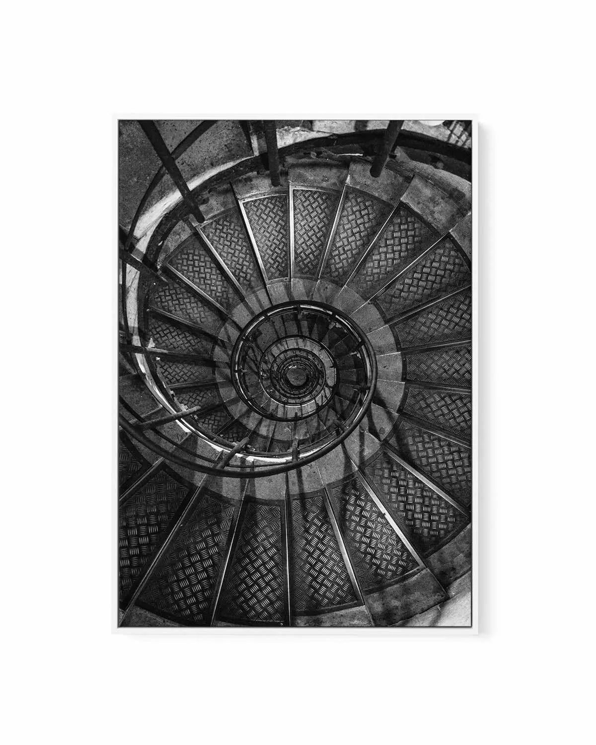 Stairs by Jovani Demetrie | Framed Canvas Art Print from Olive et Oriel where you can shop wallpaper and artworks online