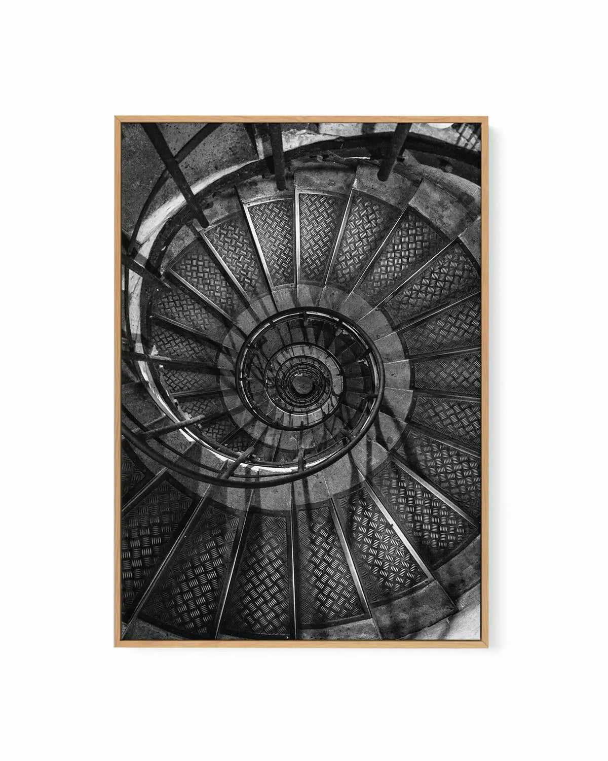 Stairs by Jovani Demetrie | Framed Canvas Art Print from Olive et Oriel where you can shop wallpaper and artworks online