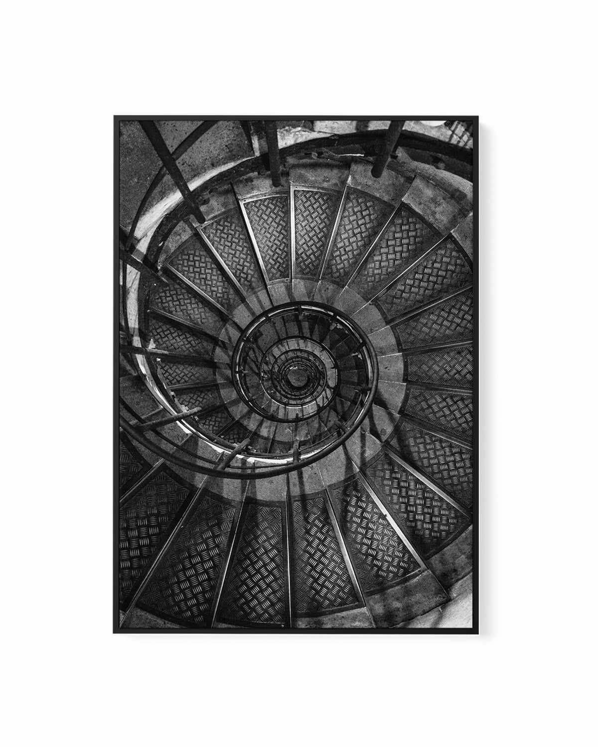 Stairs by Jovani Demetrie | Framed Canvas Art Print