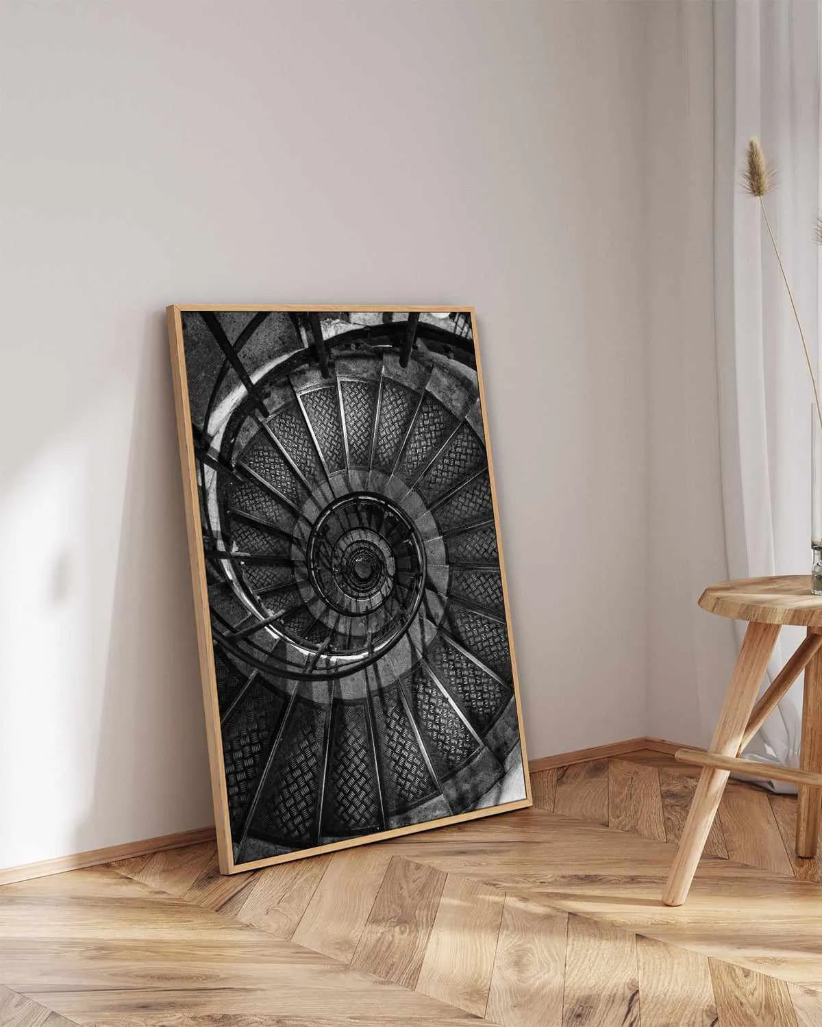 Stairs by Jovani Demetrie | Framed Canvas Art Print from Olive et Oriel where you can shop wallpaper and artworks online