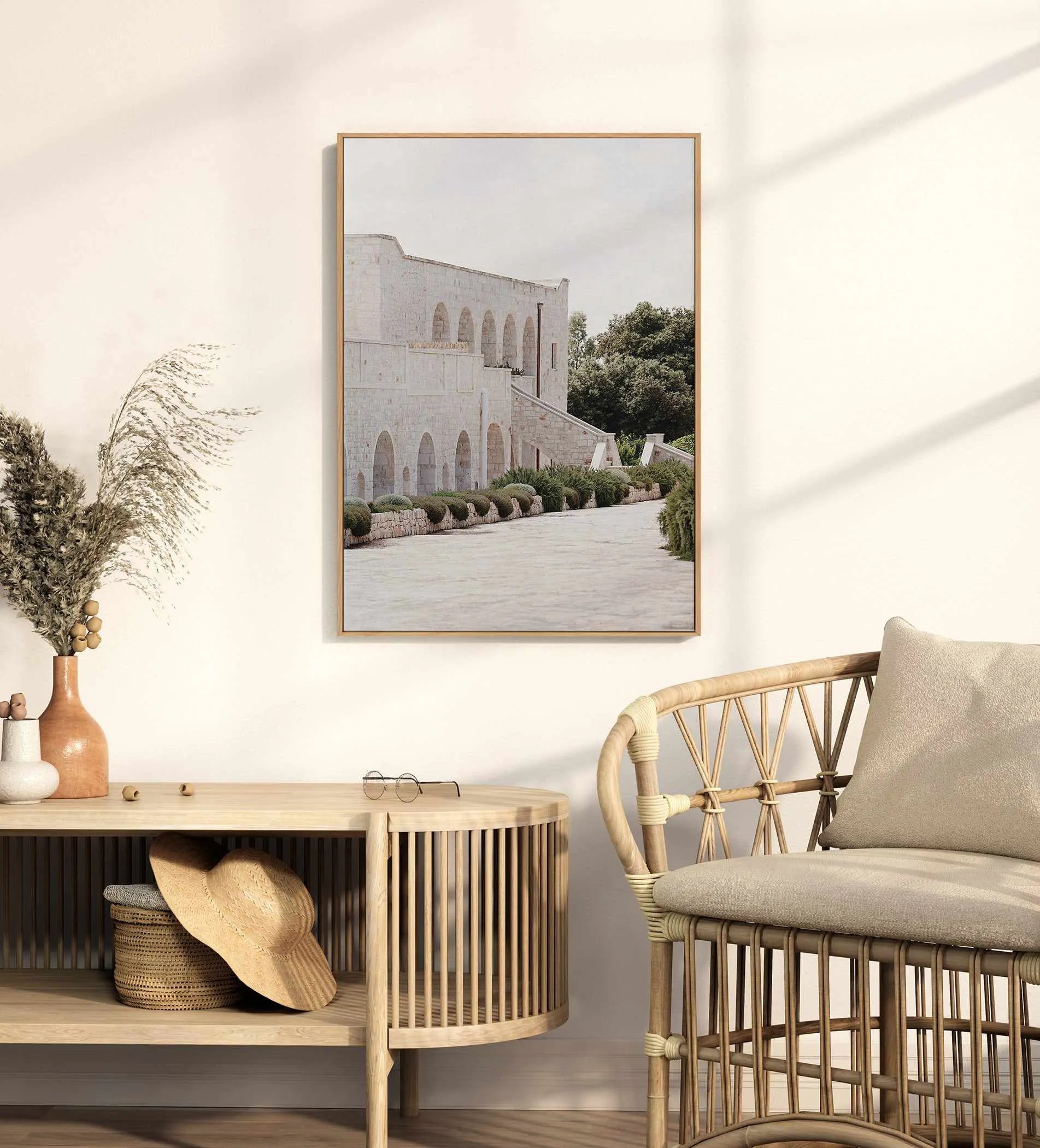 Stairway to Paradise by Renee Rae | Framed Canvas Art Print from Olive et Oriel where you can shop wallpaper and artworks online